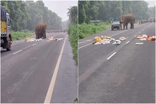 জাতীয় সড়কে তাই নেমে পড়েছে রামলাল