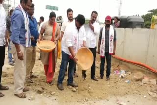 JanaSena Party gears up to repair road