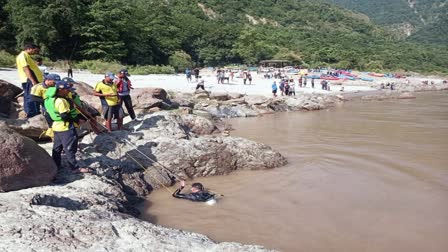 Youth Drowned in Ganga at Rishikesh