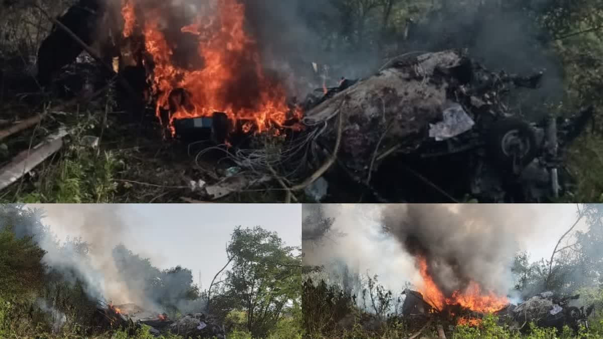 3 Killed As Helicopter Crashes In Pune