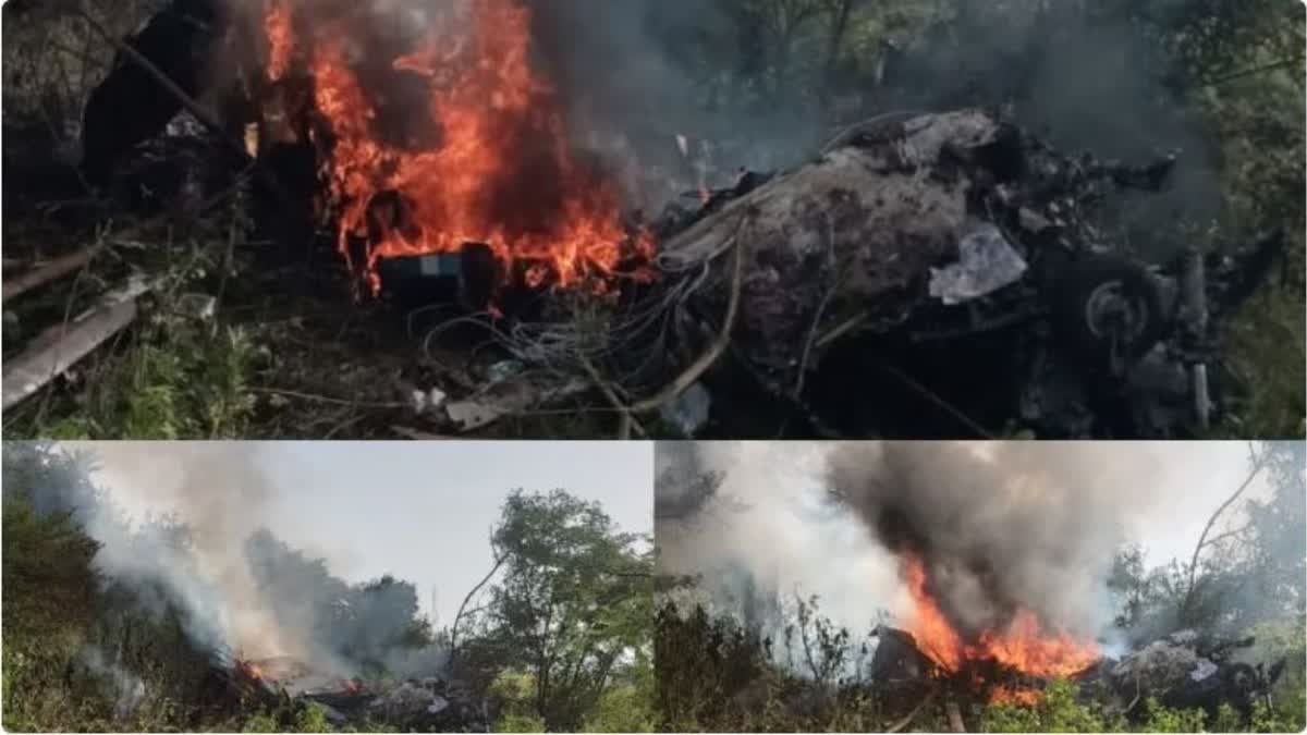 helicopter crash in Bavdhan