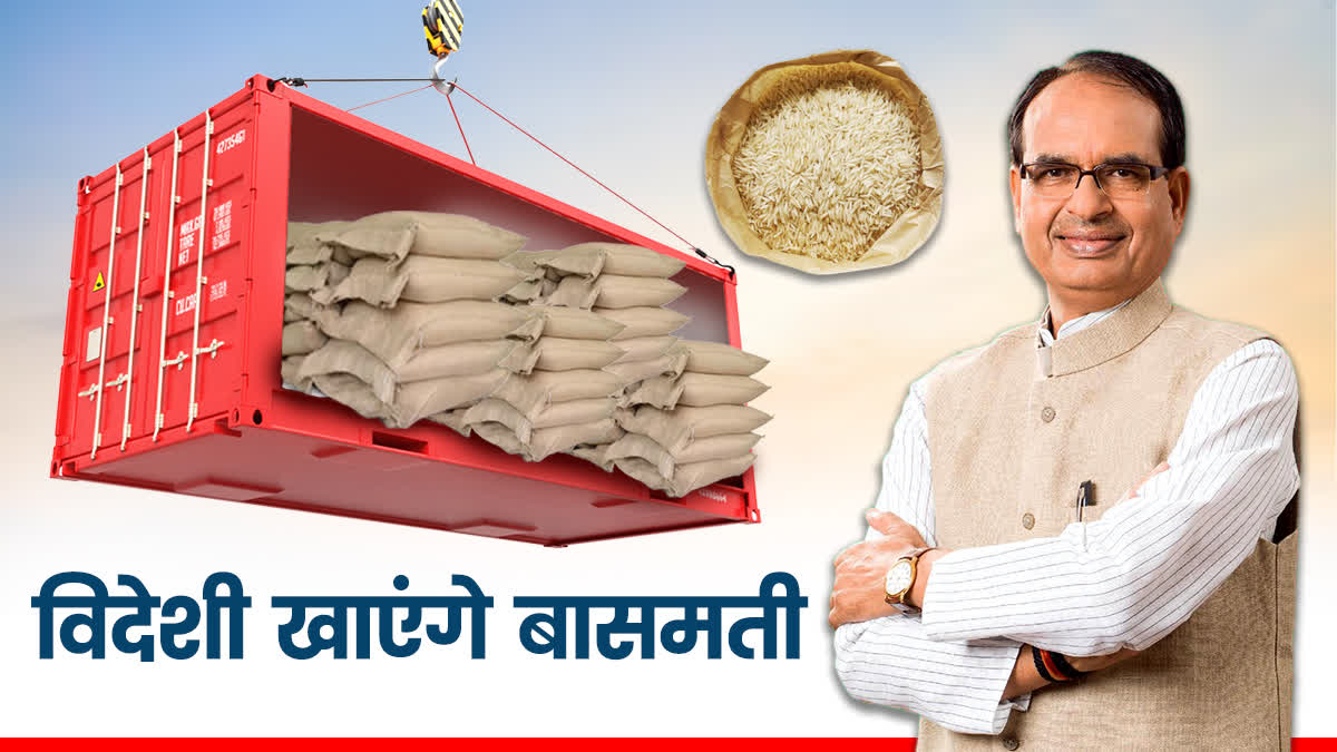 Basmati Rice Exported Abroad