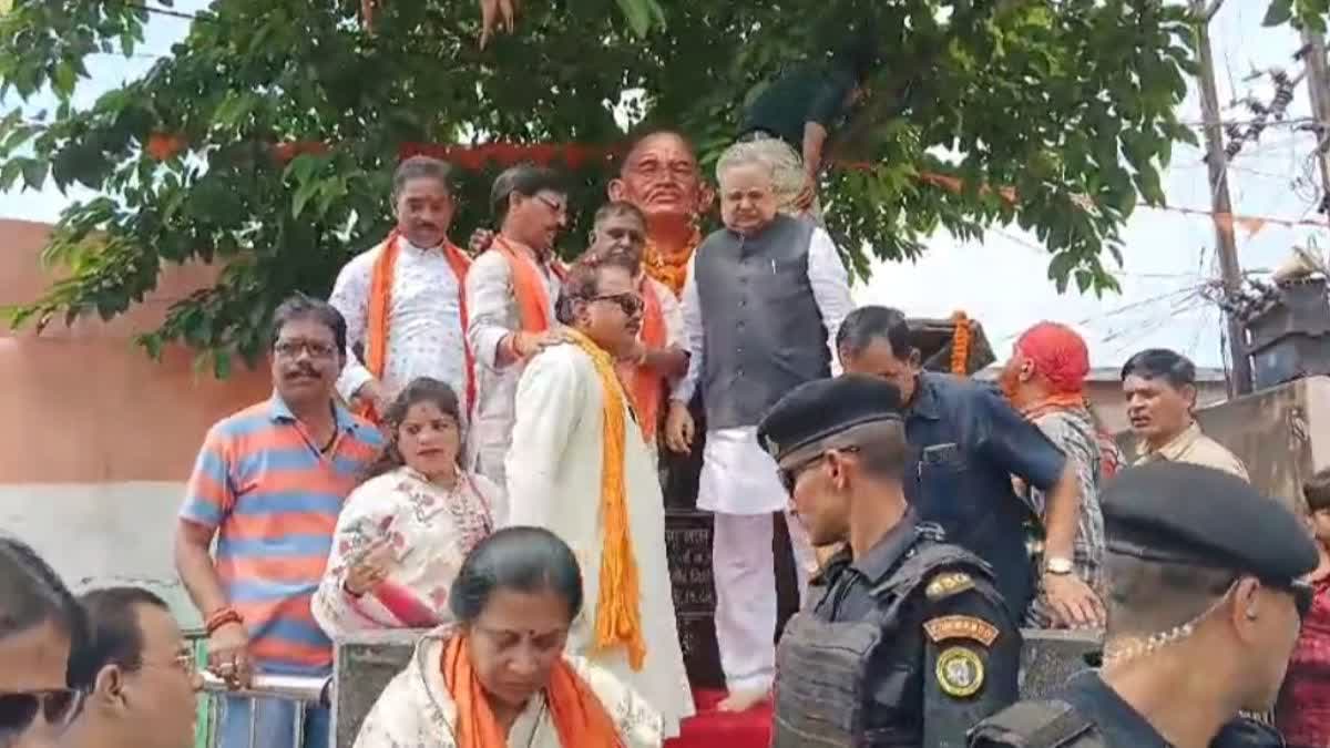 Raman Singh in Rajnandgaon on Gandhi Jayanti