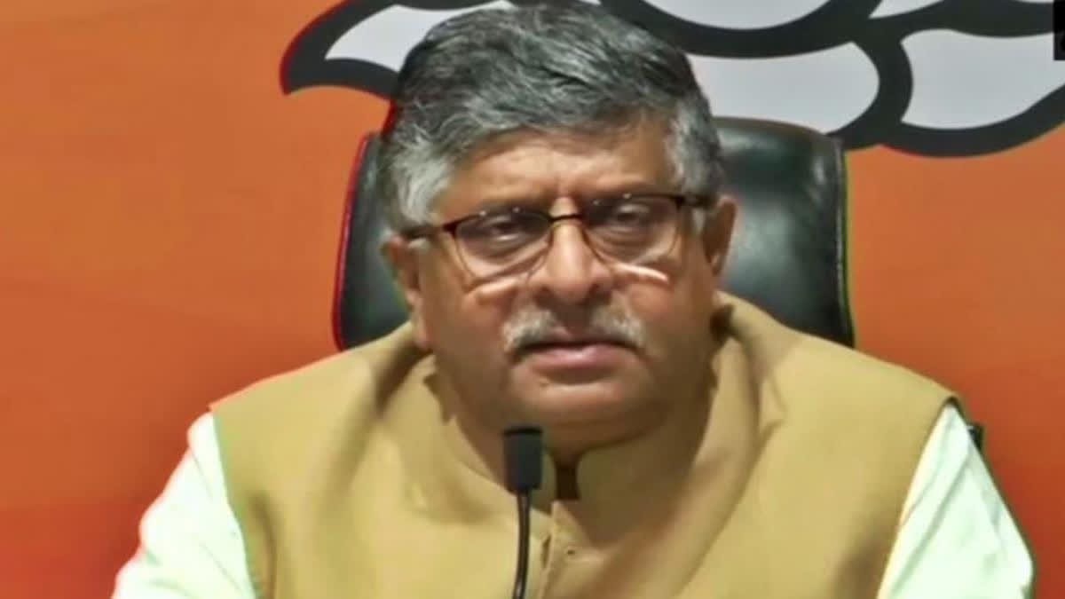 File photo of Ravi Shankar Prasad