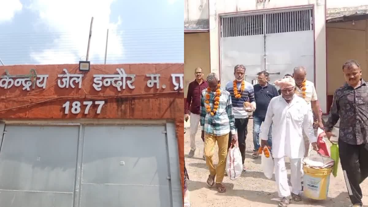 INDORE JAIL PRISONER RELEASED