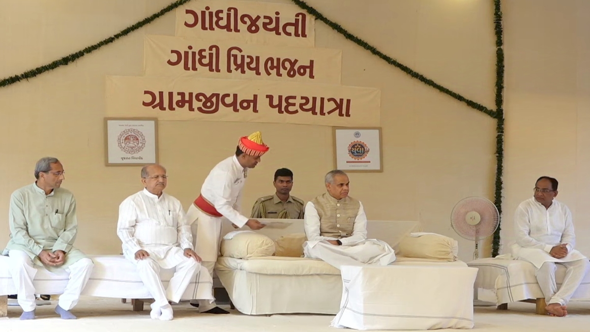 ગુજરાત વિદ્યાપીઠમાં ગાંધી જયંતિની ઉજવણી