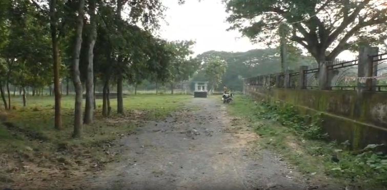 Gandhi Memorial In Neglected Condition