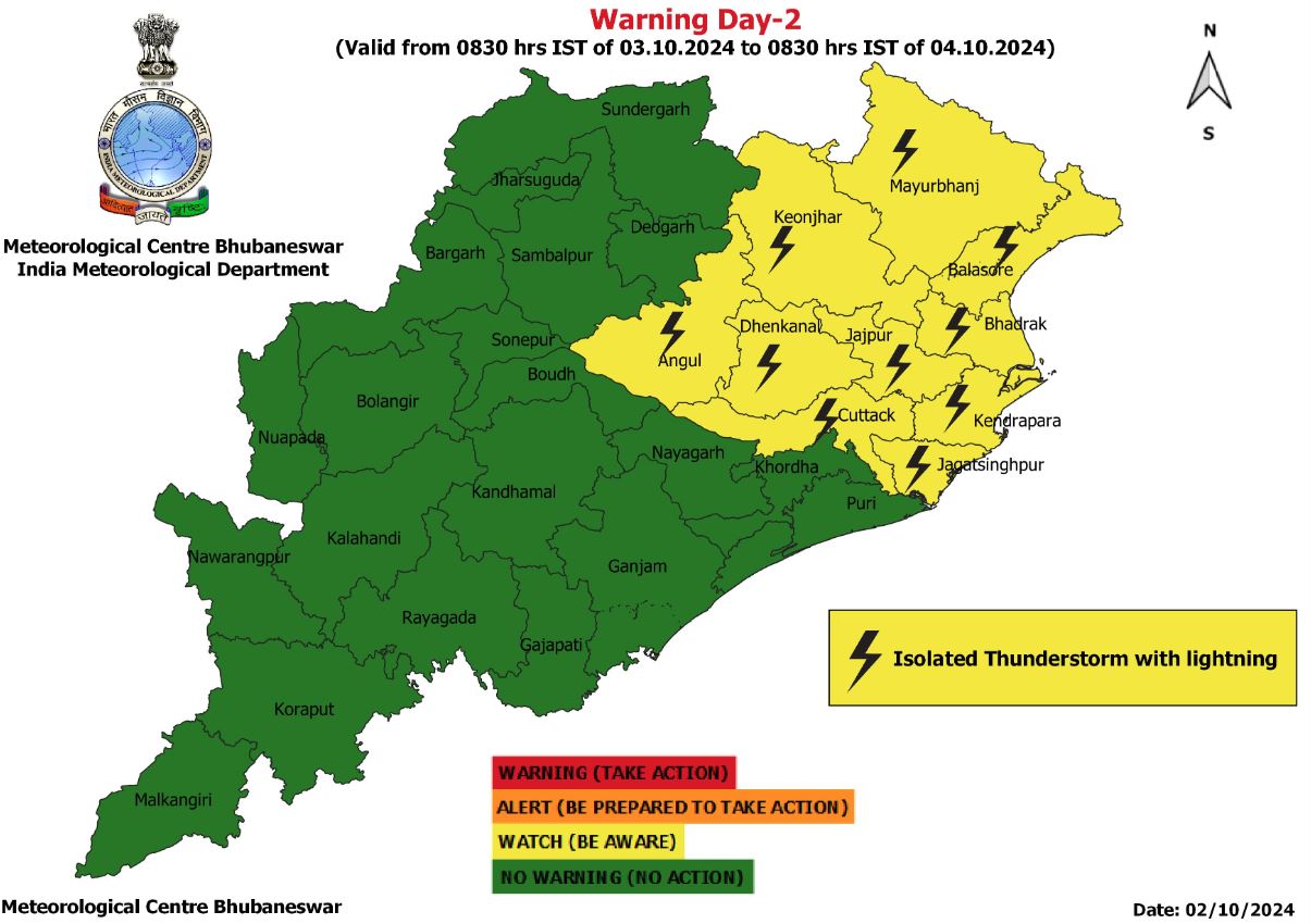 Odisha Weather Update