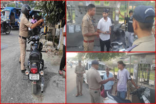 DEHRADUN TRAFFIC POLICE CHALLAN