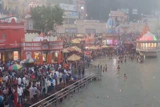 Ganga snan in Haridwar