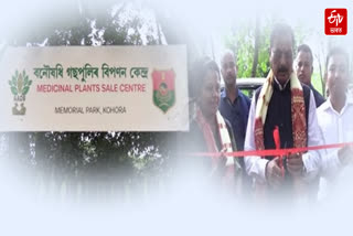 Marketing centre for medicinal plants opens at Kohora in Kaziranga