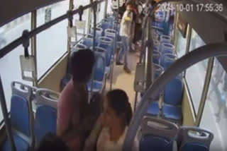 Young man arrested for stabbing BMTC bus conductor in Bengaluru: Incident captured in CCTV