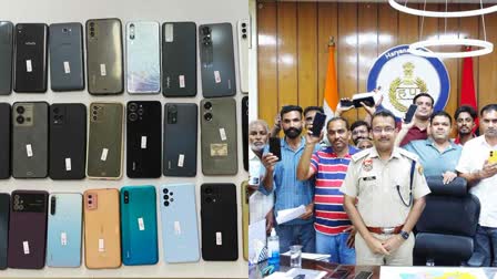 Kurukshetra police recovered 32 stolen or lost mobile phones