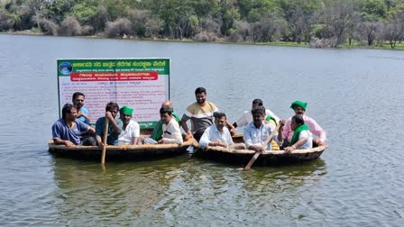 strike to demand clean water  Struggle like Gandhiji