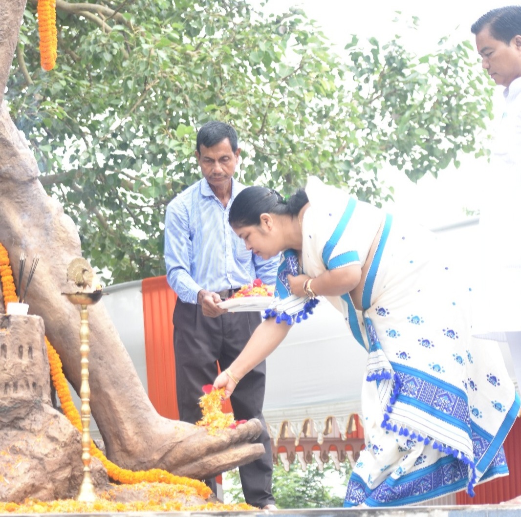 Gandhi Jayanti celebration at Gandhi Mandap and Assembly premises