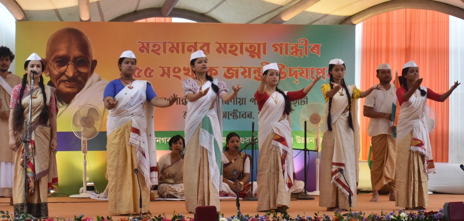 Gandhi Jayanti celebration at Gandhi Mandap and Assembly premises