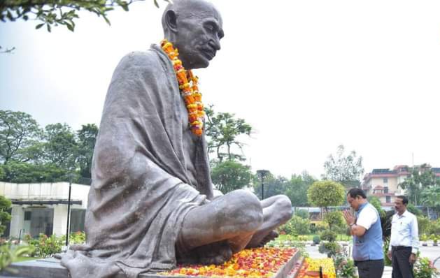 Gandhi Jayanti celebration at Gandhi Mandap and Assembly premises