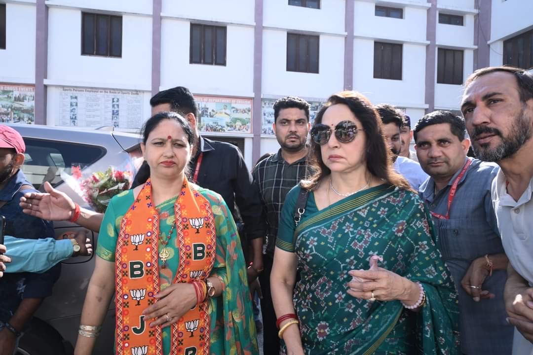 Hema Malini in Haryana campaign