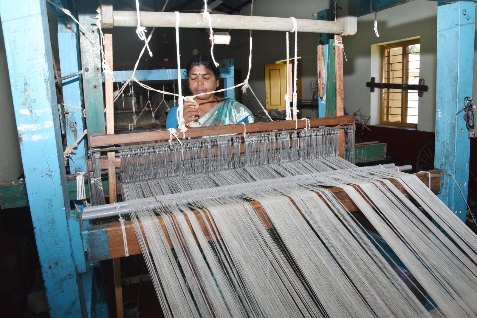 khadi weaving  Gandhi Jayanti 2024  Gandhiji visits mysore  Mysore