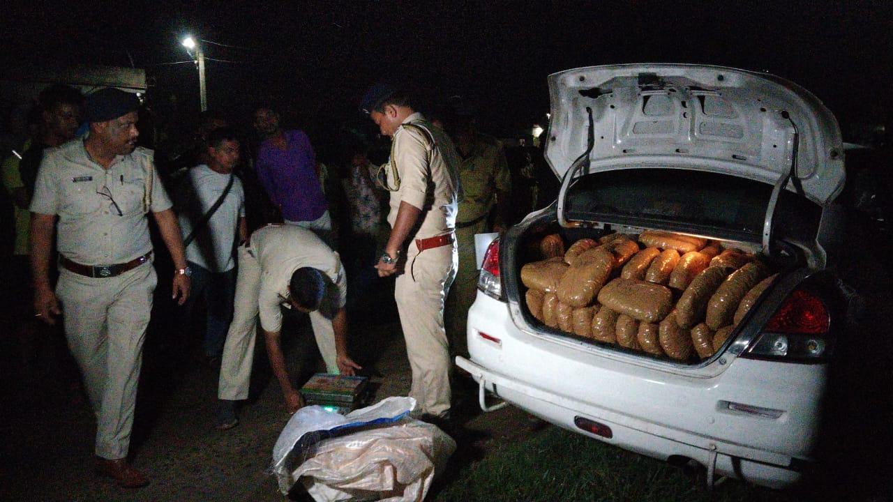 Ganja Recovered from Bolpur