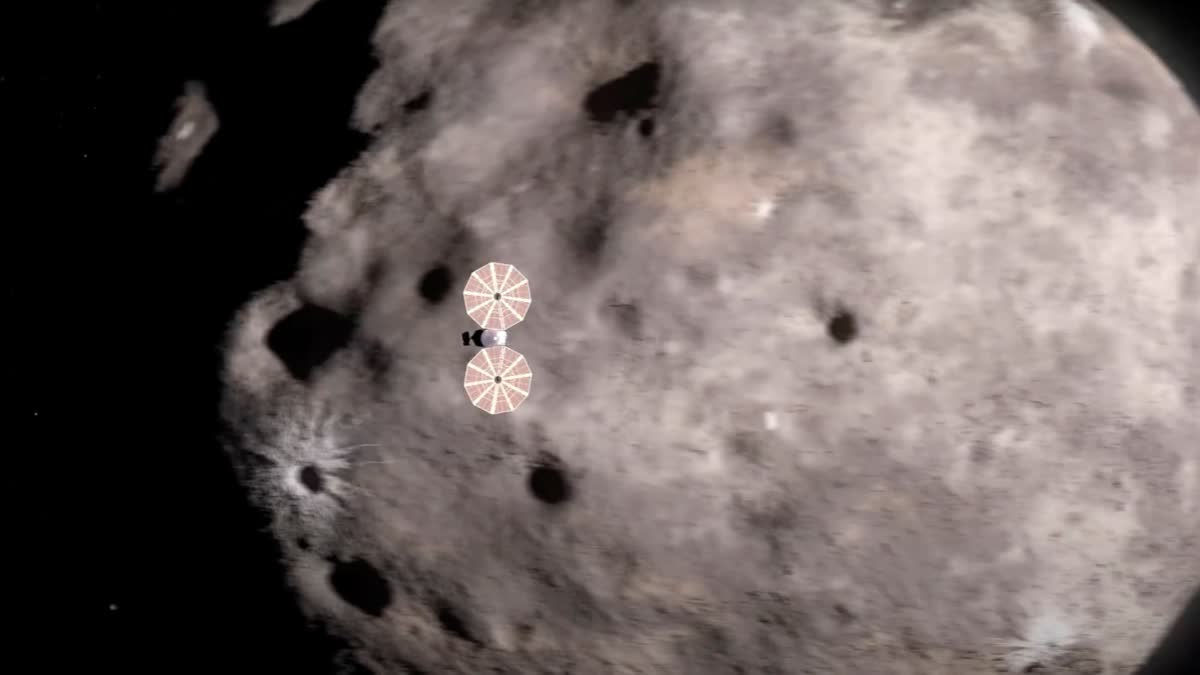 Lucy spacecraft  Lucy spacecraft swoops past first asteroid  NASA  NASA s Lucy spacecraft update  Dinkinesh  ലൂസി പേടകം  നാസ  ഡിങ്കിനേഷ്  ഛിന്നഗ്രഹത്തെ വിജയകരമായി മറികടന്ന് ലൂസി  ലൂസി നാസ