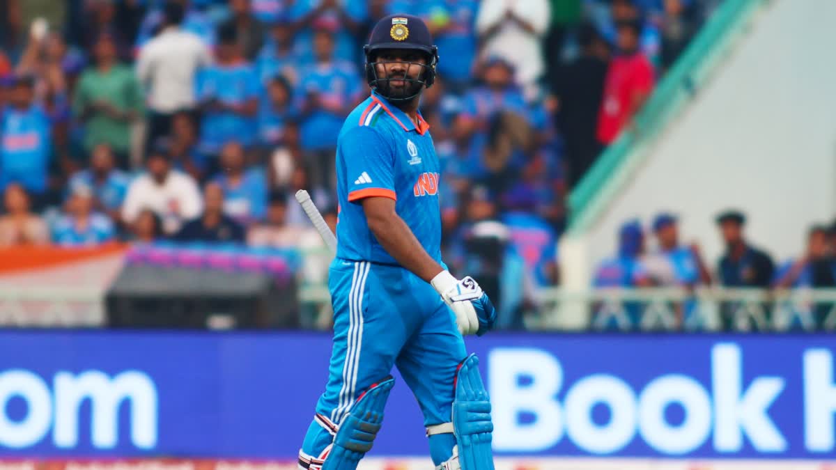 I will be a bad captain  Rohit Sharma  CC Cricket World Cup 2023  Wankhede Stadium Mumbai  ನಾನು ಸಹ ಬ್ಯಾಡ್​ ಕ್ಯಾಪ್ಟನ್  ಸದ್ಯ ನನ್ನ ಗಮನವೆಲ್ಲವೂ ಅದರ ಮೇಲಿದೆ  ಶ್ರೀಲಂಕಾ ವಿರುದ್ಧದ ಪಂದ್ಯಕ್ಕೆ ರೋಹಿತ್​ ಬಳಗ ಸಿದ್ಧ  ಭಾರತ ತಂಡದ ನಾಯಕ ರೋಹಿತ್ ಶರ್ಮಾ  ಕದಿನ ವಿಶ್ವಕಪ್ ಅಭಿಯಾನ  ರೋಹಿತ್ ತಮ್ಮ ನಾಯಕತ್ವದ ಶೈಲಿಯ ಬಗ್ಗೆ ಆಸಕ್ತಿದಾಯಕ ವಿಷಯ  ತಂಡದ ನಿರ್ಧಾರಗಳಿಗೆ ಬದ್ಧರಾಗಿ ಪಂದ್ಯವನ್ನು ಮುನ್ನಡೆ  ಉತ್ತಮ ಫಲಿತಾಂಶಗಳು ದೊರೆಯುತ್ತವೆ