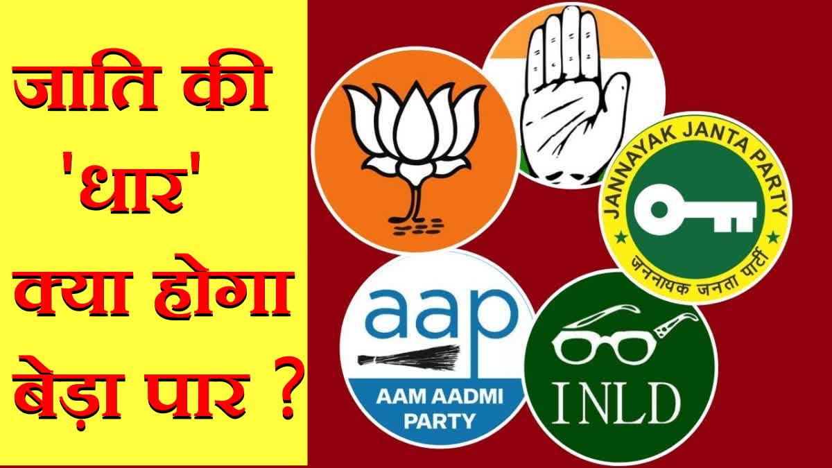 Haryana Caste Politics bjp congress jjp aap inld loksabha election 2024 Haryana assembly election 2024 Vote for Haryana