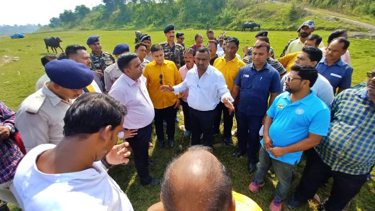 Minister Banna Gupta inspected Chhath Ghats