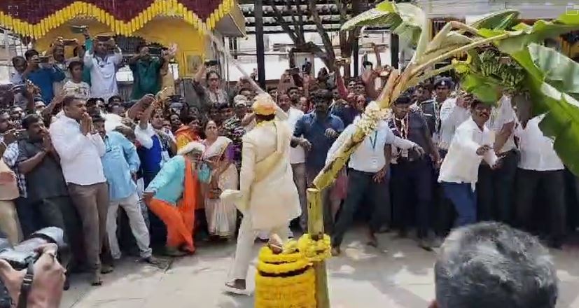 Hasanamba temple doors opened again ater a year