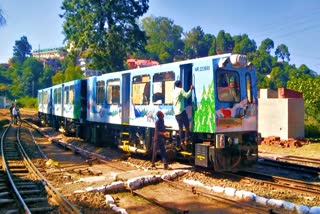 Successful Trial of Train Set in Kalka To Dharampur