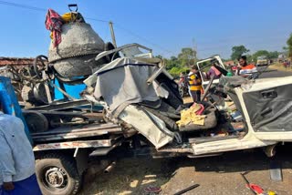 Road accident in Deoghar