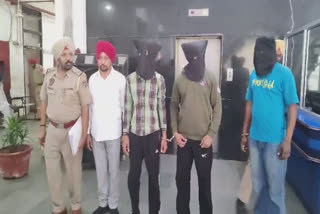 Moga police arrested three accused with weapons and bullets