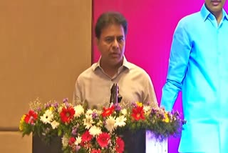 Minister KTR With Tribal Entrepreneurs