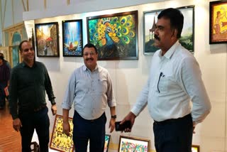 art exhibition at Audrey House Ranchi