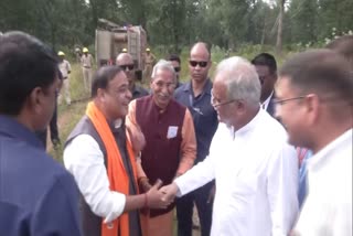 Himanta Biswa Sarma meets Chhattisgarh CM