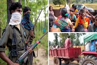 NAXALITES KILLS VILLAGERS IN KANKER AND BIJAPUR ACCUSED OF BEING AN POLICE INFORMER NAXAL VIOLENCE BEFORE CG ELECTION 2023