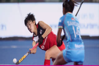 Indian women's hockey team thrashed Korea by 5-0 in the women's champions trophy on Thursday.