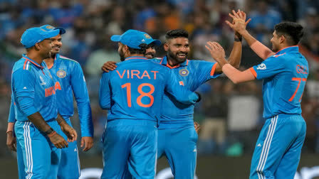 During their victory over Sri Lanka, India smashed a few record including second biggest win in the World Cup with a 302-run victory over Sri Lanka.