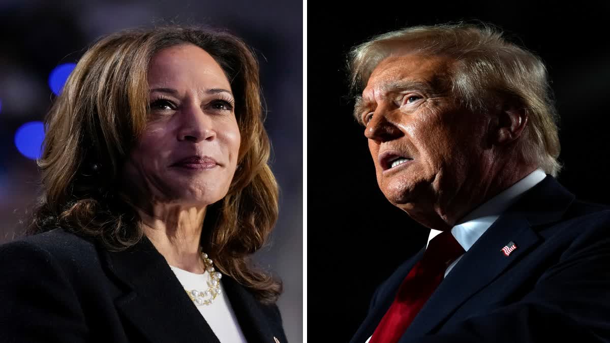 US elections Harris calls Trump