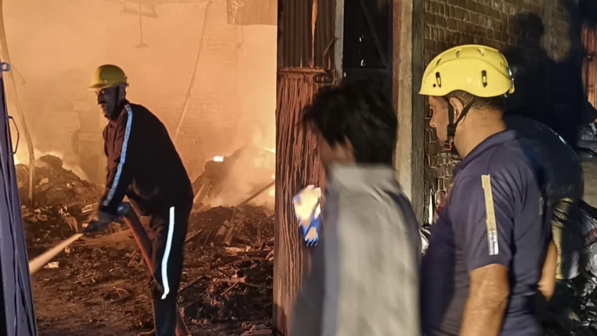 Roorkee Junk Warehouse Fire