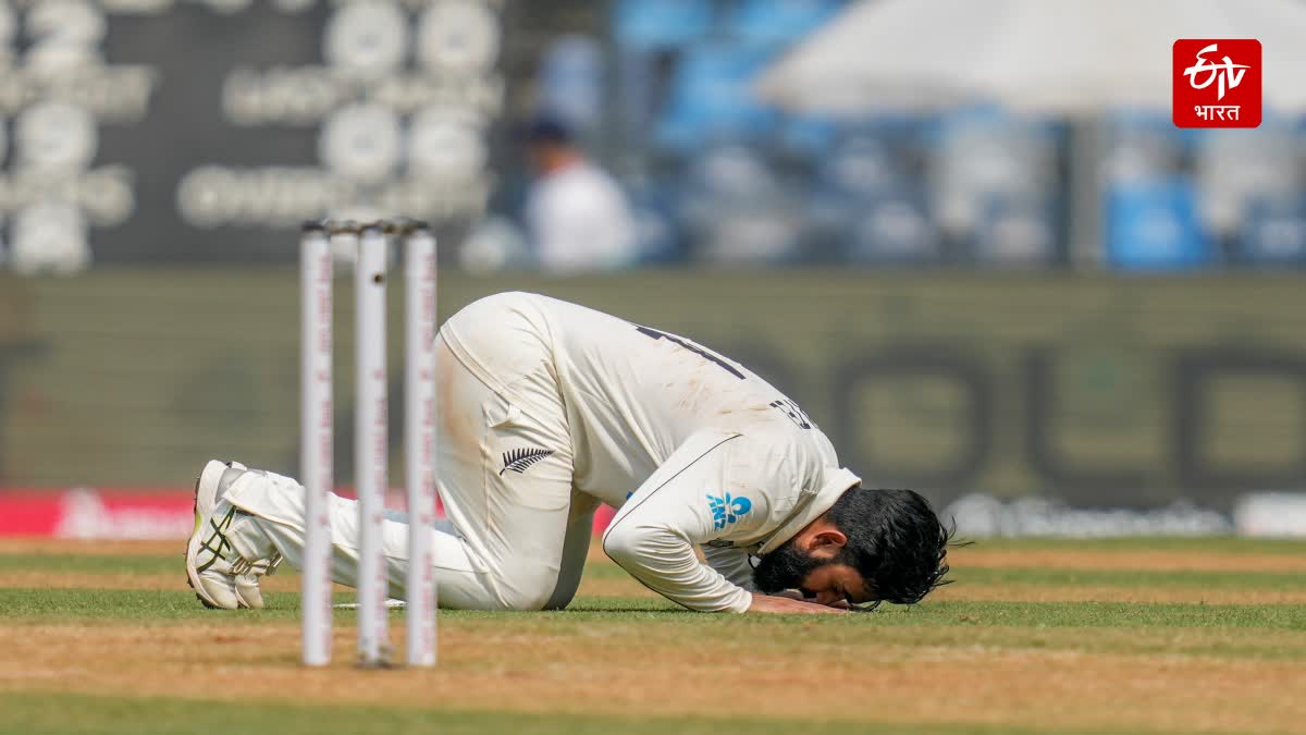 Ajaz Patel Record at Wankhede