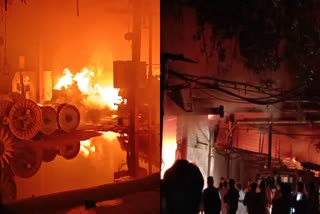 BURHANPUR FIRE IN TEXTILE FACTORY