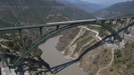 Chenab Bridge India