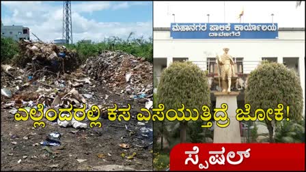 Davangere Municipal Corporation thinking of appointing marshals to prevent littering everywhere