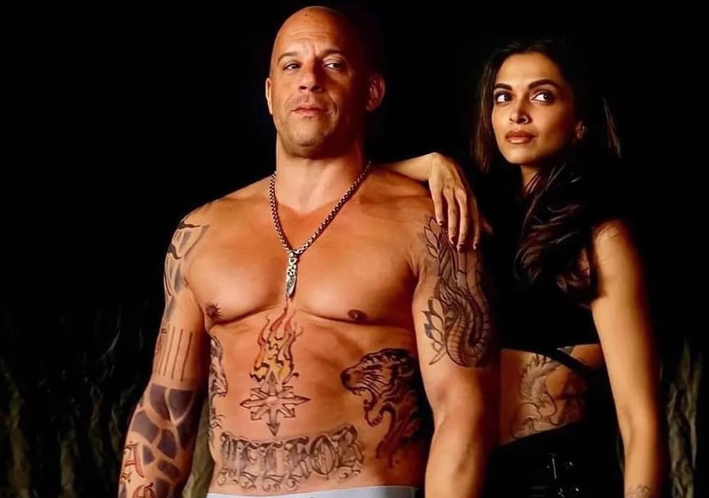 Vin Diesel and Deepika Padukone