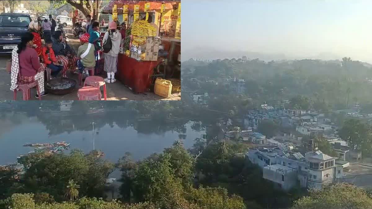 Cold increases in Mount Abu