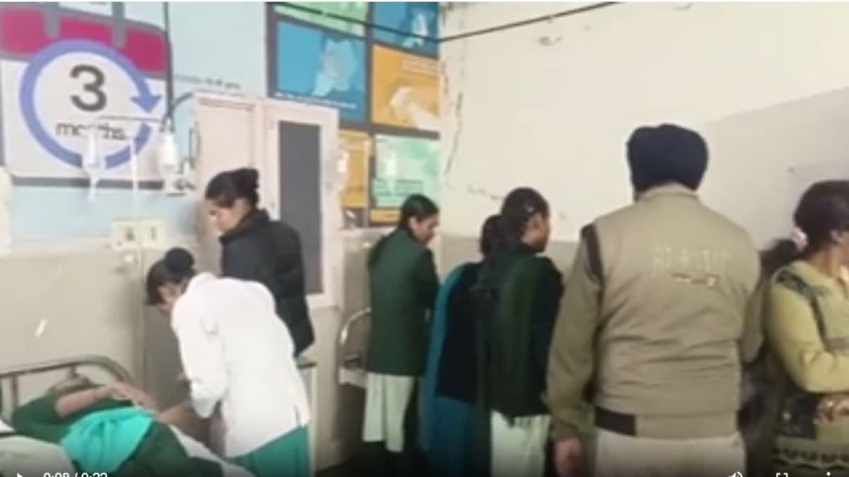 punjab school food poisoning 35 Students Fall ill eating Mid day meal Hostel meritorious school Sangrur