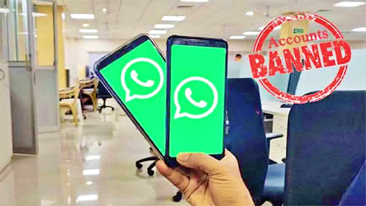 WhatsApp accounts banned in India