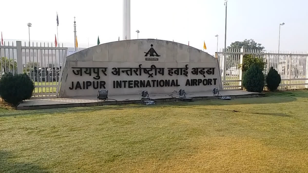Rajasthan: Air Force plane collides with a light pole at Jaipur international airport