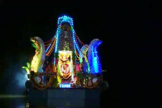 shri nanjundeshwara swamy temple teppothsava in mysuru